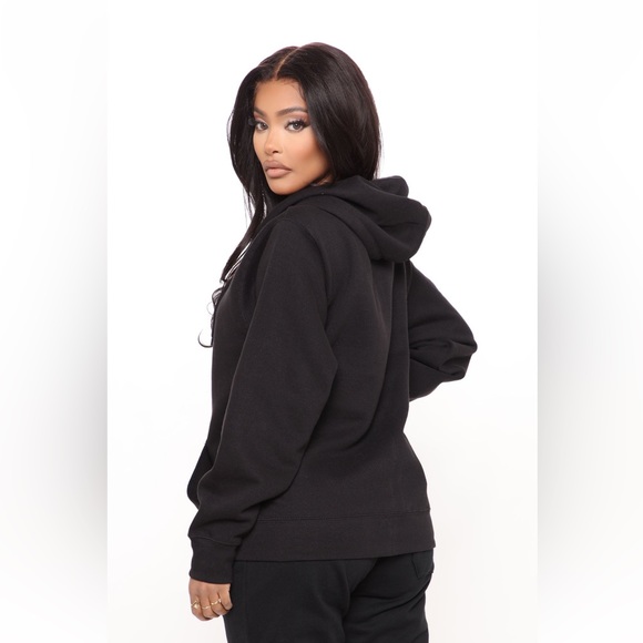 Stole Your Boyfriend’s Oversized Zip Up Hoodie - Picture 3 of 3